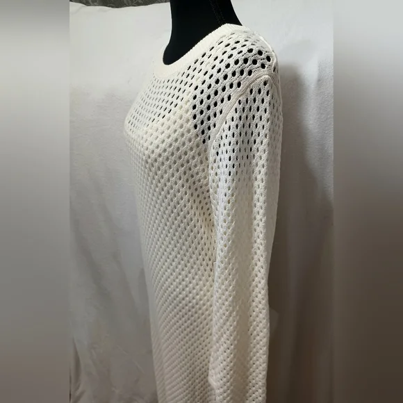 NWT Hyacinth House Cream Knit Amanyara Maxi Dress Size Large